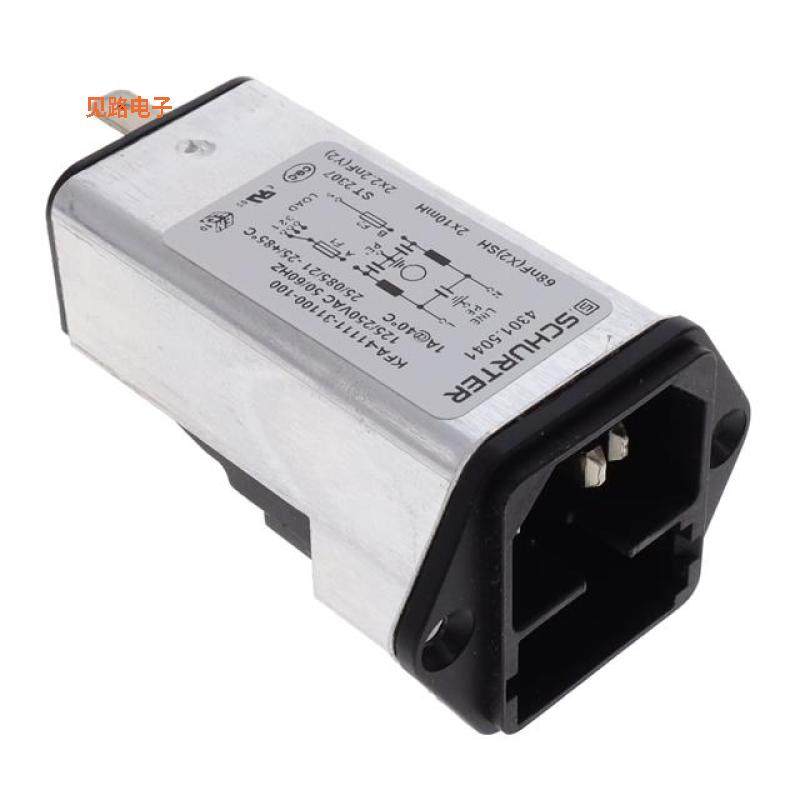 4301.5041 -原装[PWR ENT MOD RCPT IEC320-C14 PNLIEC 320-C14