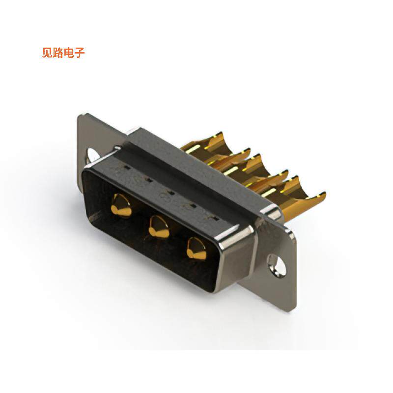 627-3W3-222-4N1 -[全新CONN D-SUB PLUG 3POS SOLDER CUP]