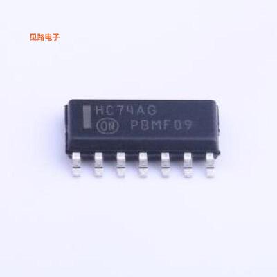 MC74HC74ADR2G -[原装IC FF D-TYPE DOUBLE 1BIT 14SOICSOIC-14