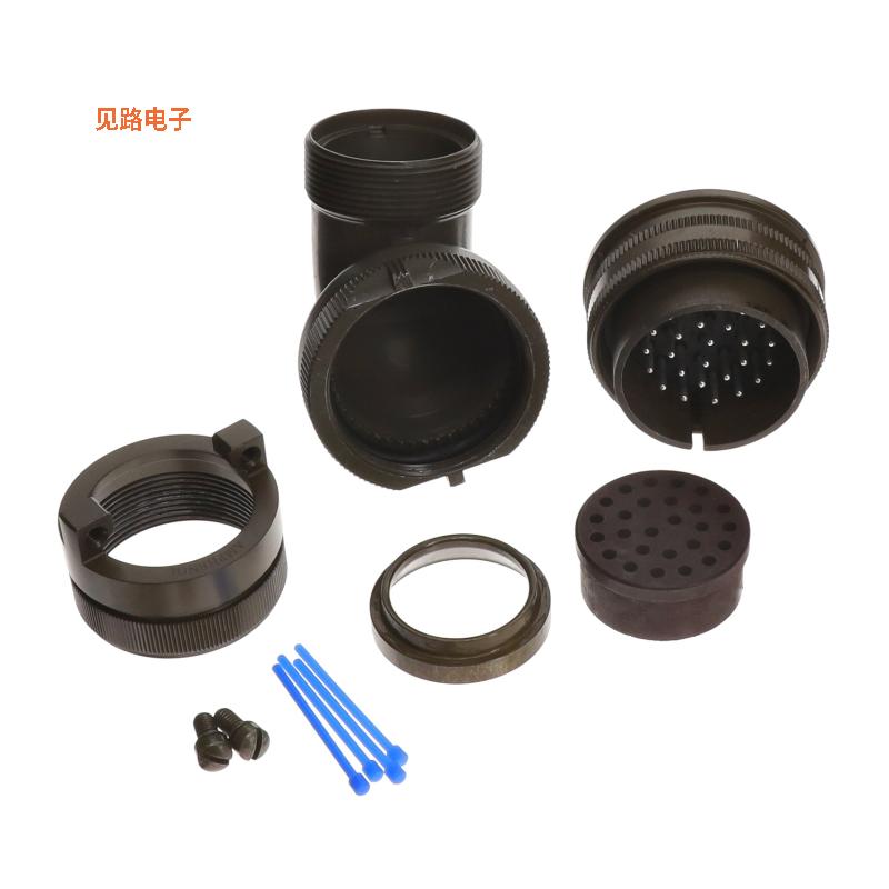 MS3108E28-12P -原装[MIL-5015 MS/AC THREADED PLUG插头，公引脚