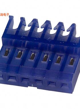 3-640622-6 -原装[CONN RCPT 6POS IDC 26AWG TIN插座