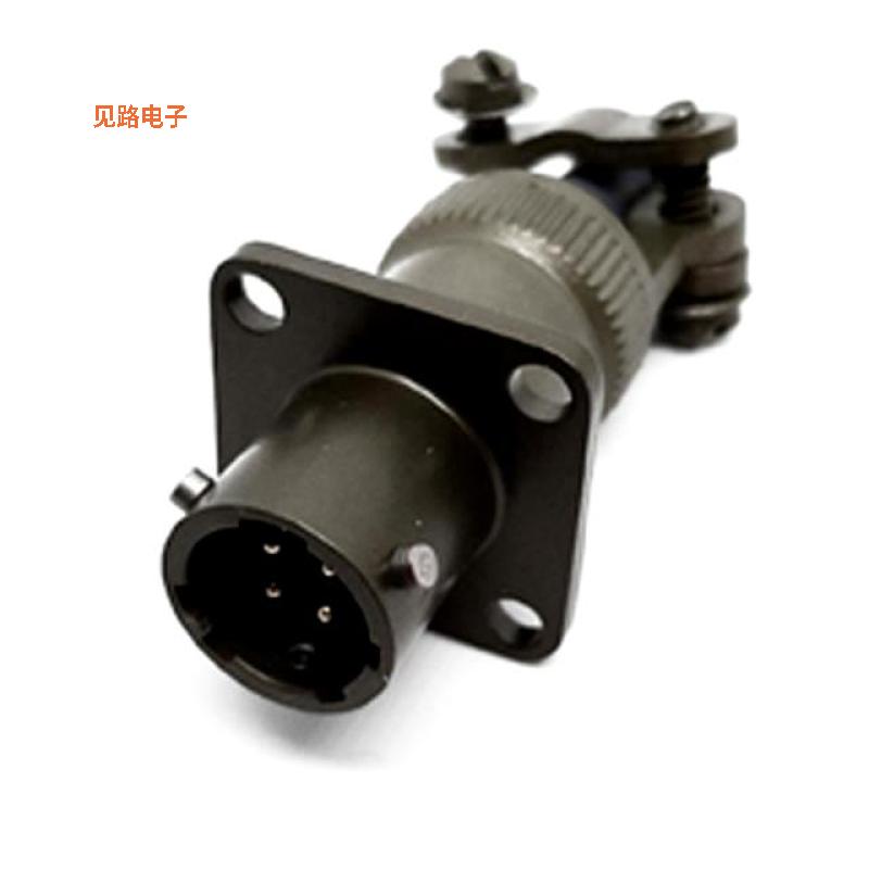 MSW00A8-4P -原装[WALL MOUNT RECEPTACLE插座，公形引脚