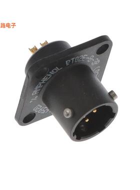 PT02E-8-3P(027) -原装[PT 3C 3#20 PIN RECP插座，公形引脚