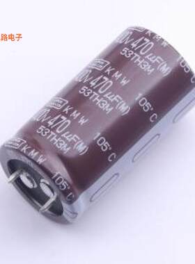 EKMW401VSN471MQ45S -[原装牛角型电解电容插件,D25.4xL47.5mm