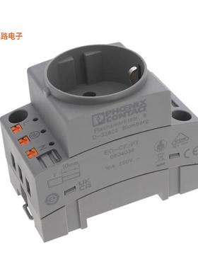 0804038 -原装[AC RCPT CEE 7/4CEE 7/4（Schuko）