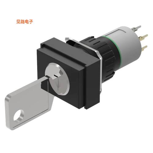 51-401.036D -[全新SWITCH KEYLK 2POS DPST 100MA 42V]