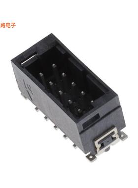 524639-E -原装[MAXIBR_QT M 2X5P ST SMT TIN BK接头