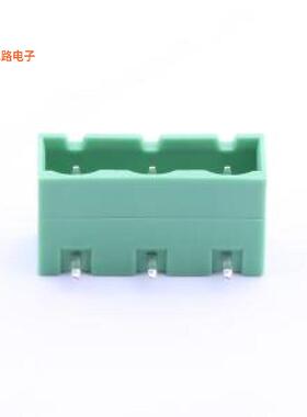 1766246 -[原装TERM BLOCK HDR 3POS 7.62MM弯插,P=7.62mm