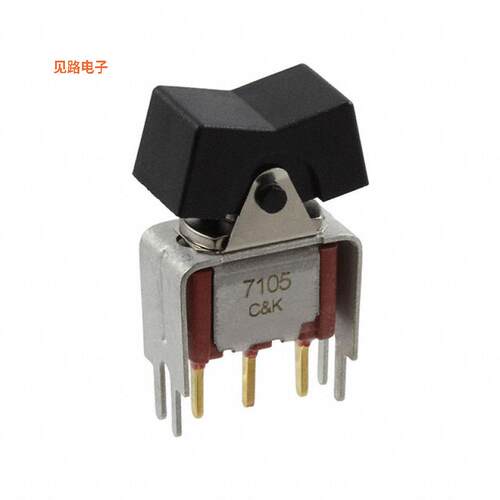 7105J1V3BE2 -[全新SWITCH ROCKER SPDT 0.4VA 20V]