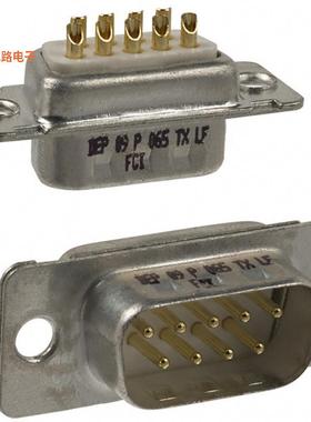 DEP09P065TXLF -原装[CONN D-SUB PLUG 9POS SOLDER CUPD-Sub