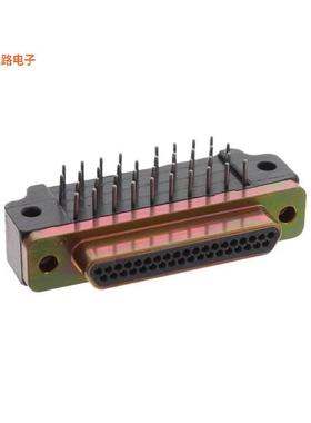 MDM-37PCBR-L61 -原装[CONN MICRO-D PLUG 37POS R/AD 型，微型 D