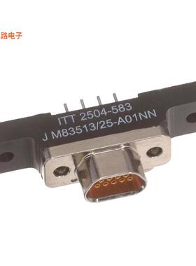 M83513/25-A01NN -[全新CONN MICRO-D RCPT 9P PNL MT SLDR]