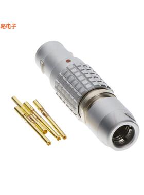 FGJ.1B.304.CYMD62 -[全新CONN PLUG FMALE 4POS GOLD CRIMP]