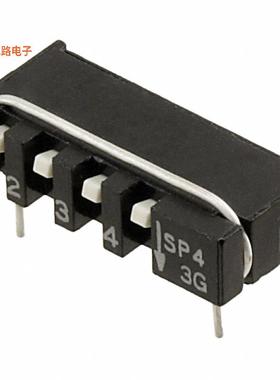 SPA04AB -原装[SWITCH SLIDE DIP SPST 0.01A 20VSPST