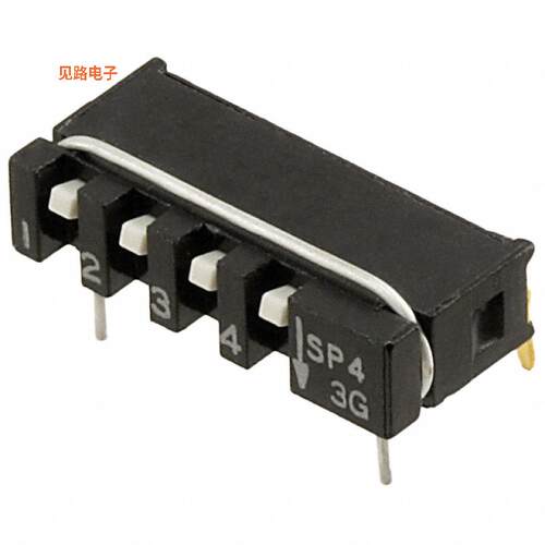 SPA04AB -原装[SWITCH SLIDE DIP SPST 0.01A 20VSPST