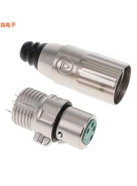 AAA4FZ -原装[CONN PLUG FMALE XLR 4POS SOLDER插头，母插口