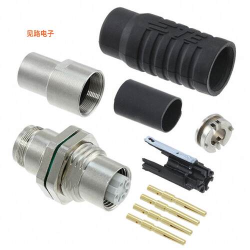 1-2823446-7 -[全新CONN RCPT FMALE 4POS GOLD CRIMP]