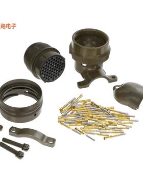 PT08SE-22-55S(SR) -[全新CONN PLUG FMALE 55POS GOLD CRIMP]