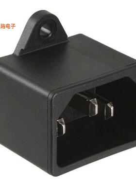 4300.0076 -原装[PWR ENT RCPT IEC320-C14 PNL SLDRIEC 320-C14