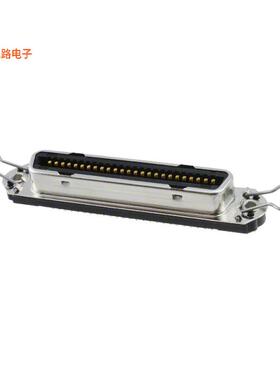 5406874-1 -原装[CONN SCSI RCPT 50POS VERT SOLDER外罩触点