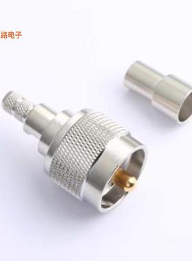 HL-UHF-J240CY -[全新50Ω,1GHz,UHF公头压接LMR24