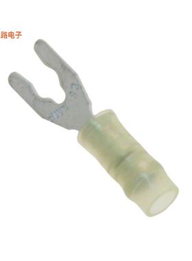 52921 -[全新CONN SPADE TERM 22-26AWG #2 YEL]