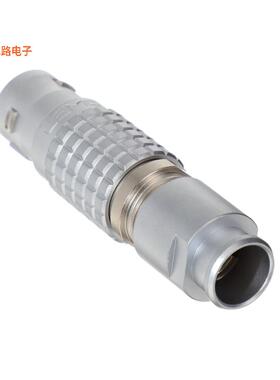 FGG.2B.304.CLAD82Z -[全新CONN PLUG MALE 4P GOLD SLDR CUP]