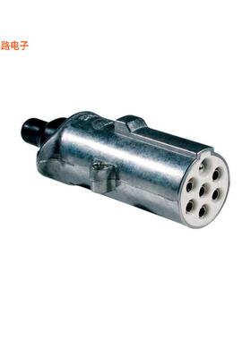 00591600 -[全新CONN CIRC PLUG 7POS NICKEL SCREW]