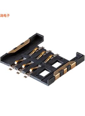 SIM-8-B -原装[CONN SIM CARD R/A SMDSIM 卡