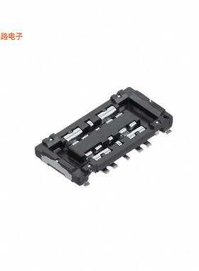 AXF363500A -原装[CONN SOCKET 6POS SMD GOLD插口，中央触点带