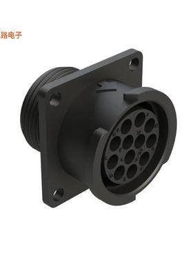 FLS014N12S03 -原装[12 POSITION SQUARE FLANGE RECEPT插座外壳