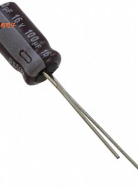 UPM1C101MED -原装[CAP ALUM 100UF 20% 16V RADIAL TH100 F