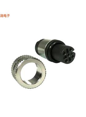 858-005-20TRLS4 -[全新M12 5P A-CODE FEMALE BRASS/TIN S]