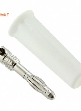 CT2011-9 -原装[CONN BANANA PLUG SLDRLESS WHITE香蕉插头