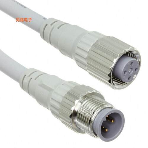 XS2W-D421-E81-T -[全新CIRC CBL 4POS RCPT TO PLUG 9.84']