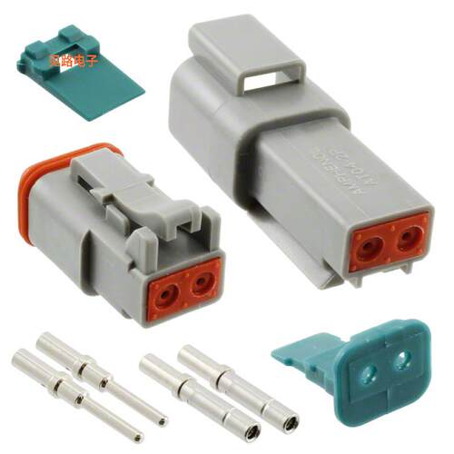 AT2PS-CKIT -[全新CONN PLUG&RCPT 2P CRIMP 16-18AWG]