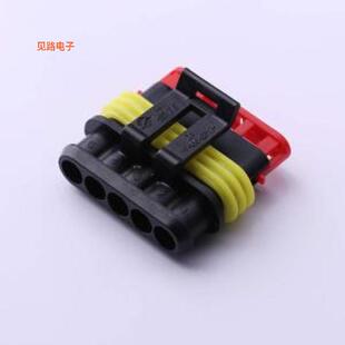 CONN 原装 6.00MMP=6mm HSG 5POS PLUG 282089