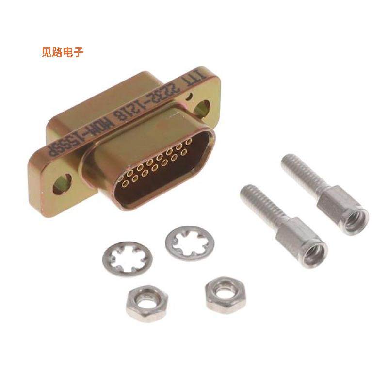 MDM-15SSP -原装[CONN MICRO-D RCPT 15POS PNL MNTD 型，微型 D