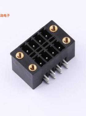 DB2ERHBM-3.81-2*4P-BK -[原装插拔式接线弯插,P=3.81mm