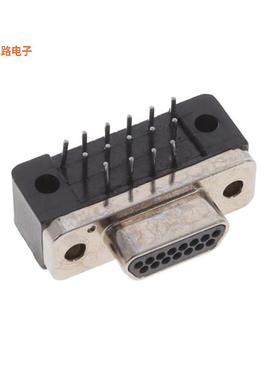 MDM-15PCBR-L61-A174-F222 -[全新CONN MICRO-D PLUG 15POS R/A]