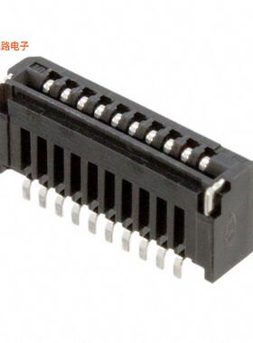 10FMN-SMT-A-TF -原装[CONN FFC TOP 10POS 1MM R/AFFC