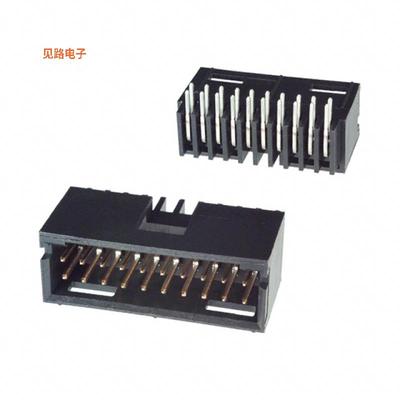 5-102617-8 -[全新CONN HEADER R/A 20POS 2.54MM]