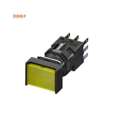 M6P-CMS1-06EY -原装[PB-MOM-SPDT-6VDC-YELLOW前面板安装