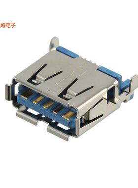 AU-Y1006-3 -[全新CONN RCPT USB3.2 TYPA 9P SMD RA]