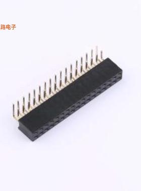 KH-2FH90-2X17P-H6.35 -[原装排母弯插,P=2mm