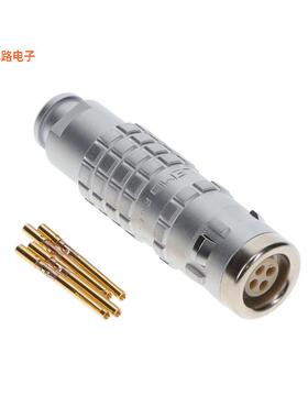 FGL.1K.304.CYMC65Z -原装[Circular Metal插头，公引脚