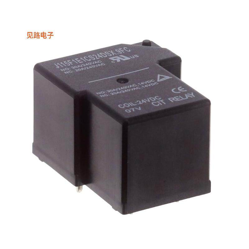 J115F1E1CS24DSX.9FC -[全新RELAY GEN PURPOSE SPDT 30A 24VDC]