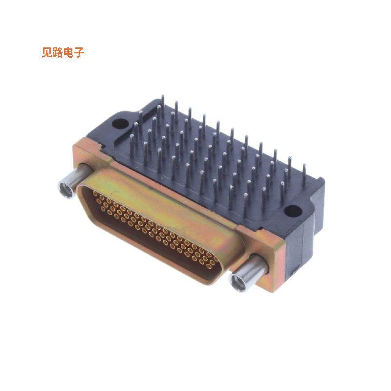 DCCM51SCBRPN-X2S -[全新CONN MICRO-D RCPT 51POS R/A SLDR]