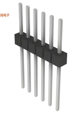 PEC06SFEN -原装[CONN HEADER VERT 6POS 2.54MM针座，分离式