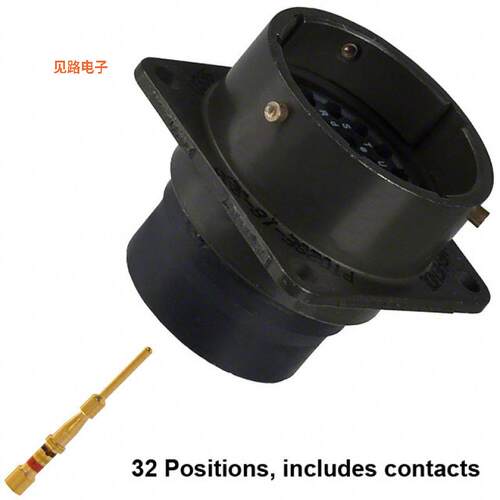 PT02SE-18-32P -[全新CONN RCPT MALE 32POS GOLD CRIMP]